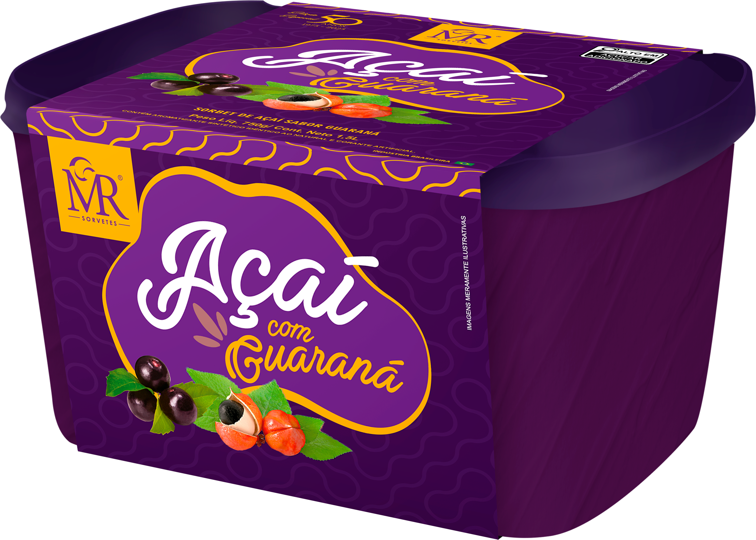 MR Sorvetes - Potes Açaí